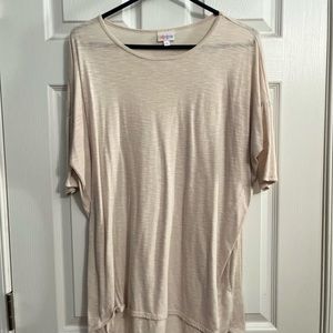 LuLaRoe Irma S Cream Colored